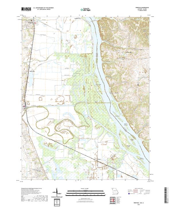 Winfield, MO-IL — USGS 7.5-minute topo (2021)