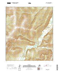 Ruby A-1 NE, AK — USGS 7.5-minute topo (2019)