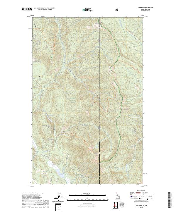 Line Point, ID-MT — USGS 7.5-minute topo (2024)
