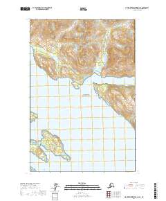 Mount Fairweather D-2 SE, AK — USGS 7.5-minute topo (2017)