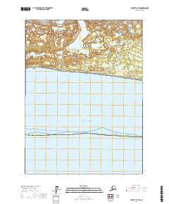 Yakutat C-7 NW, AK — USGS 7.5-minute topo (2017)