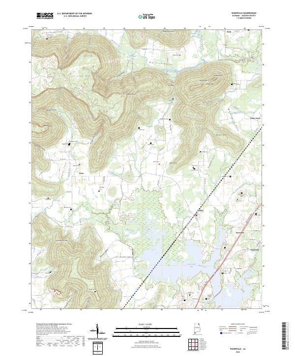 Wannville, AL — USGS 7.5-minute topo (2024)