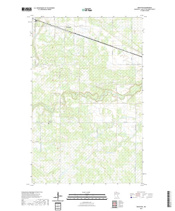 Graceton, MN — USGS 7.5-minute topo (2022)