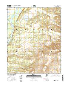 Hughes A-3 SE, AK — USGS 7.5-minute topo (2016)