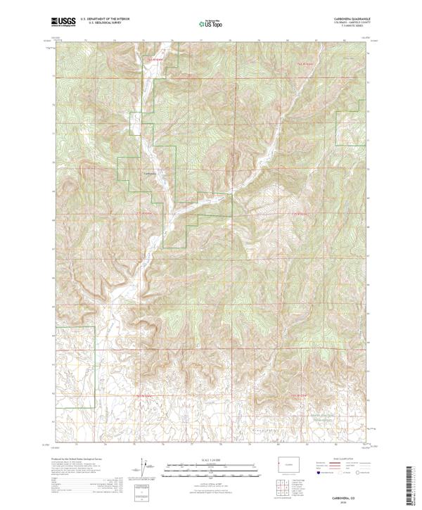 Carbonera, CO — USGS 7.5-minute topo (2026)