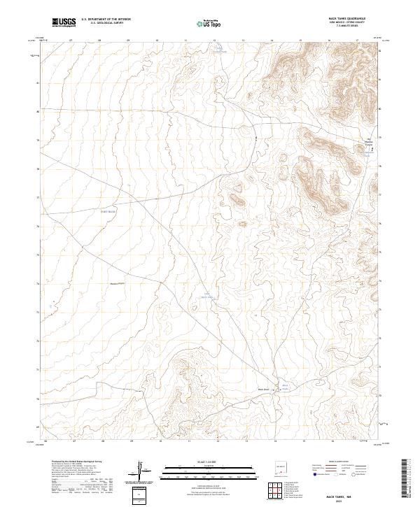Mack Tanks, NM — USGS 7.5-minute topo (2023)