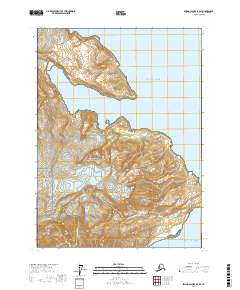 Bering Glacier A-2 SE, AK — USGS 7.5-minute topo (2017)