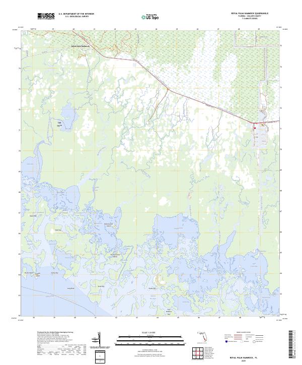Royal Palm Hammock, FL — USGS 7.5-minute topo (2025)