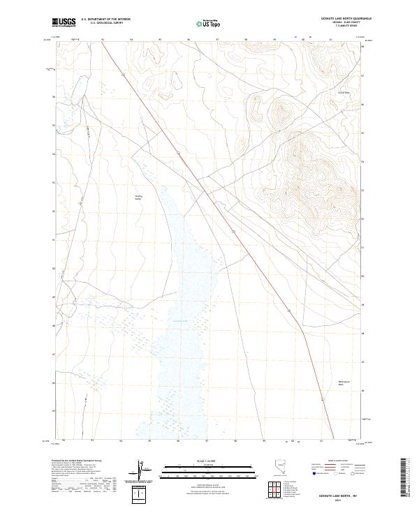 Goshute Lake North, NV — USGS 7.5-minute topo (2021)
