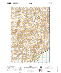 Naknek D-5 SW, AK — USGS 7.5-minute topo (2019)