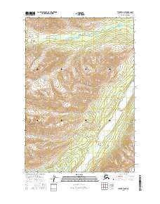 Tyonek D-8 NE, AK — USGS 7.5-minute topo (2016)