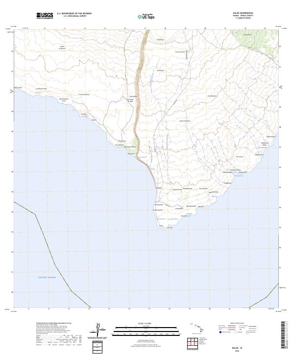 Kalae, HI — USGS 7.5-minute topo (2024)