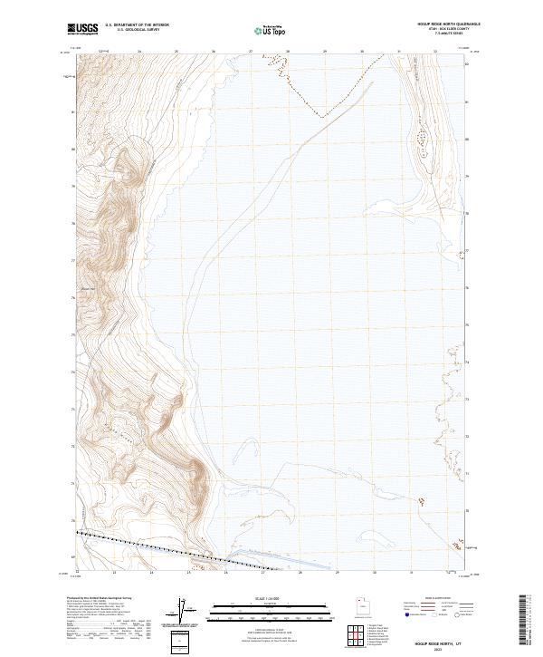 Hogup Ridge North, UT — USGS 7.5-minute topo (2023)