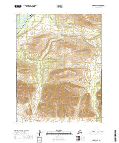 Wiseman A-1 NE, AK — USGS 7.5-minute topo (2017)