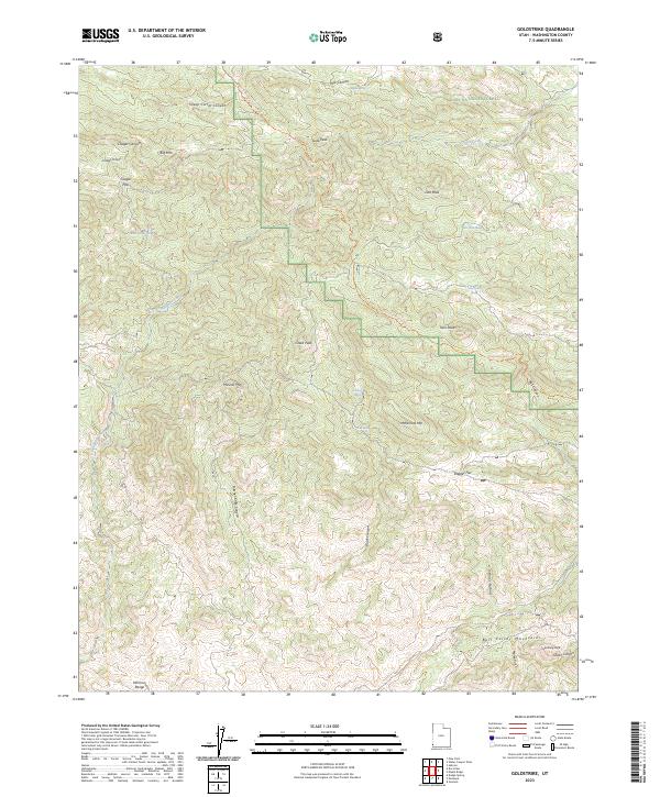 Goldstrike, UT — USGS 7.5-minute topo (2023)