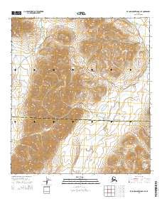 De Long Mountains B-1 SE, AK — USGS 7.5-minute topo (2015)