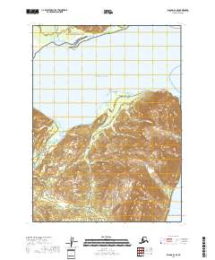 Iliamna D-1 SE, AK — USGS 7.5-minute topo (2018)