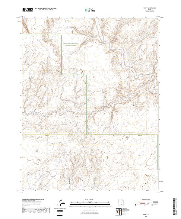 Egypt, UT — USGS 7.5-minute topo (2023)