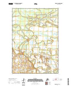 Marshall D-2 SE, AK — USGS 7.5-minute topo (2018)