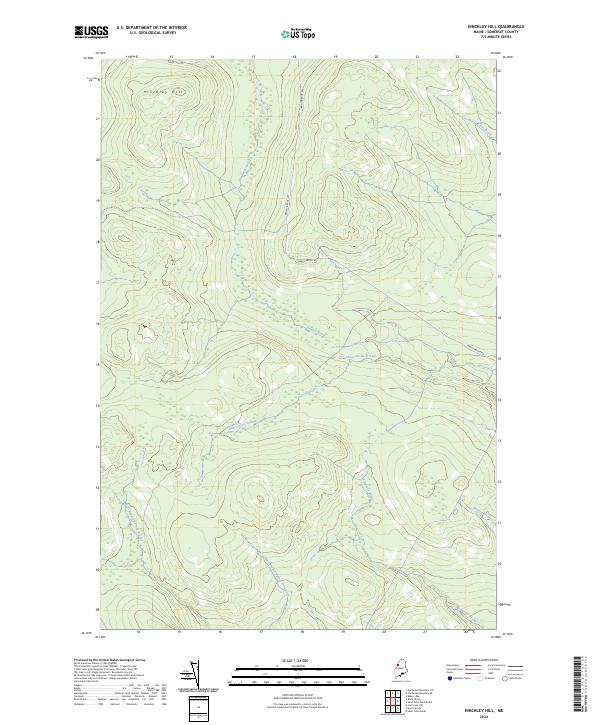 Hinckley Hill, ME — USGS 7.5-minute topo (2024)