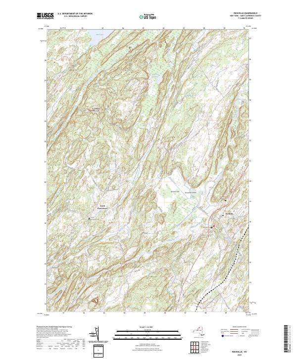 Richville, NY — USGS 7.5-minute topo (2023)