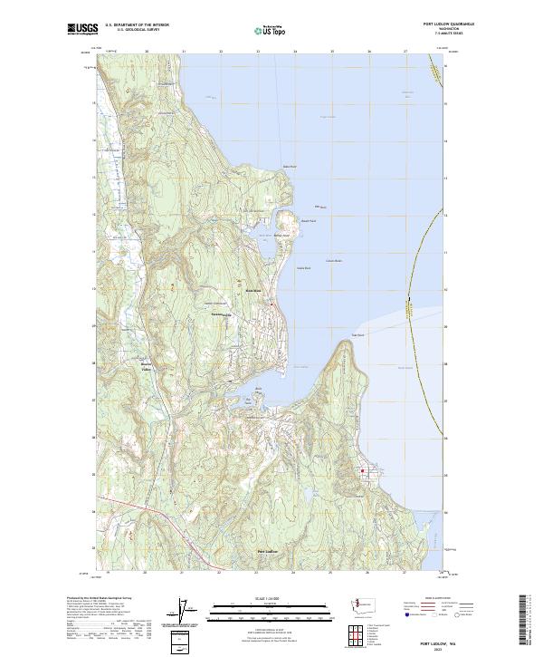 Port Ludlow, WA — USGS 7.5-minute topo (2023)