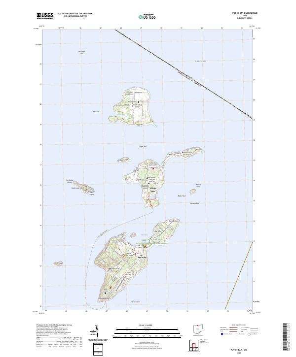 Put-in-Bay, OH — USGS 7.5-minute topo (2023)