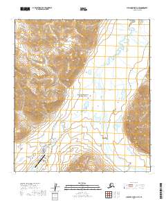 Chandler Lake A-3 NW, AK — USGS 7.5-minute topo (2019)