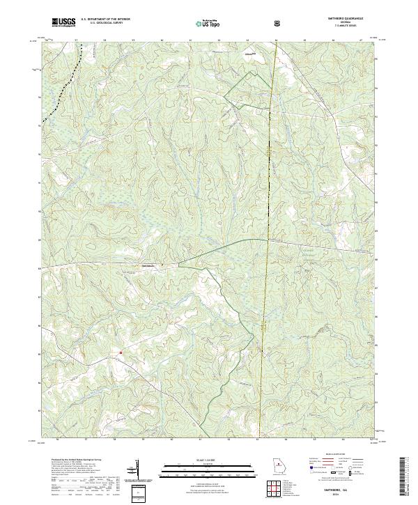Smithboro, GA — USGS 7.5-minute topo (2024)
