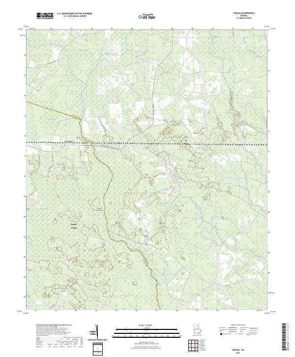 Thelma, GA — USGS 7.5-minute topo (2024)