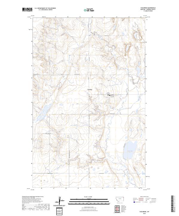 Coalridge, MT — USGS 7.5-minute topo (2024)