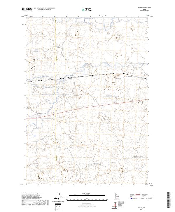 Tunupa, ID — USGS 7.5-minute topo (2024)