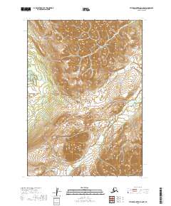 Taylor Mountains C-8 NW, AK — USGS 7.5-minute topo (2019)