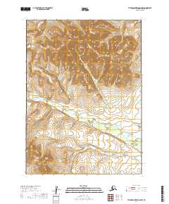 Taylor Mountains A-5 NW, AK — USGS 7.5-minute topo (2019)