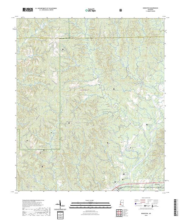 Eddiceton, MS — USGS 7.5-minute topo (2024)