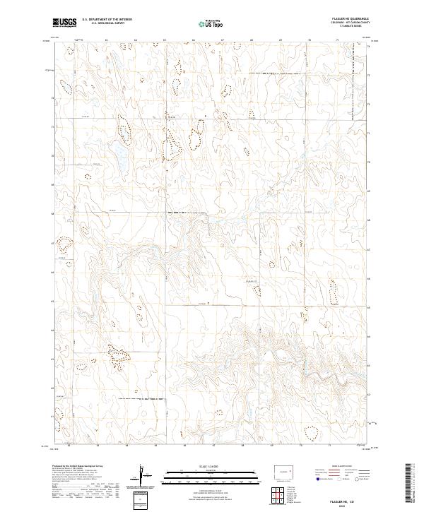 Flagler NE, CO — USGS 7.5-minute topo (2022)