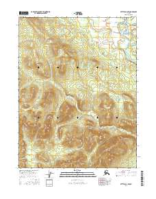 Bettles D-4 NW, AK — USGS 7.5-minute topo (2016)