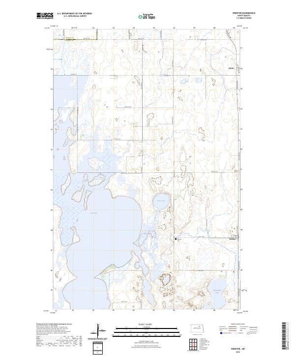 Webster, ND — USGS 7.5-minute topo (2024)