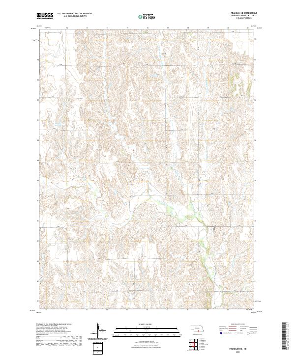 Franklin NE, NE — USGS 7.5-minute topo (2021)