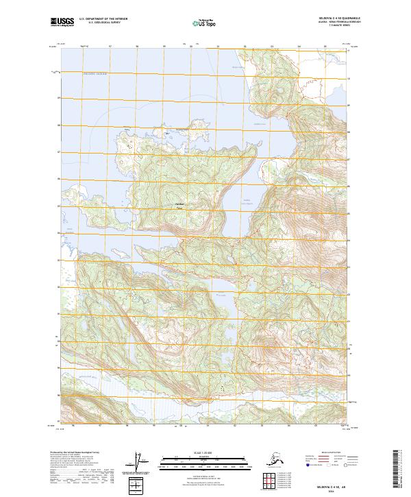 Seldovia C-4 SE, AK — USGS 7.5-minute topo (2024)