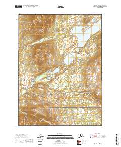Iliamna D-5 NE, AK — USGS 7.5-minute topo (2018)