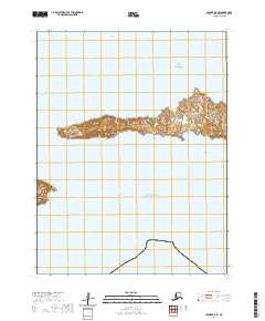 Unimak A-5 SE, AK — USGS 7.5-minute topo (2020)