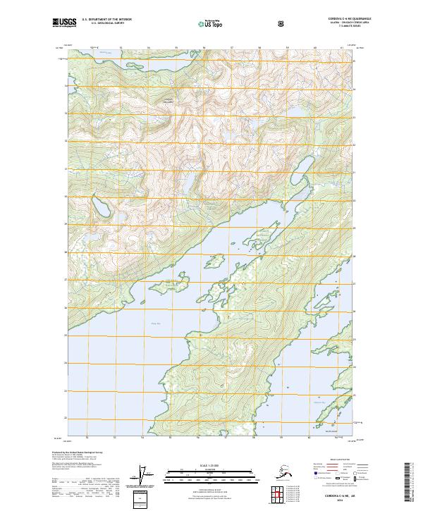 Cordova C-6 NE, AK — USGS 7.5-minute topo (2024)