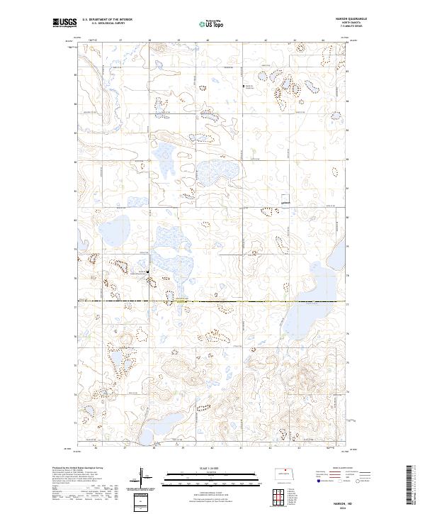 Nanson, ND — USGS 7.5-minute topo (2024)