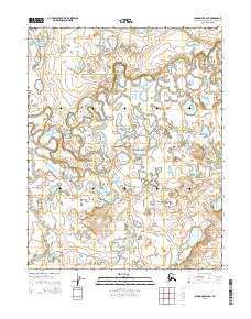 Shungnak B-6 NE, AK — USGS 7.5-minute topo (2015)