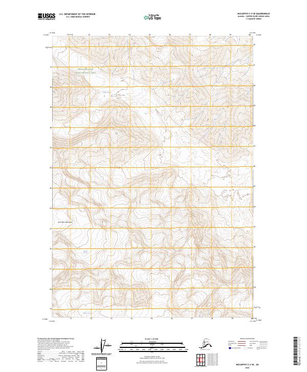 McCarthy C-2 SE, AK — USGS 7.5-minute topo (2023)