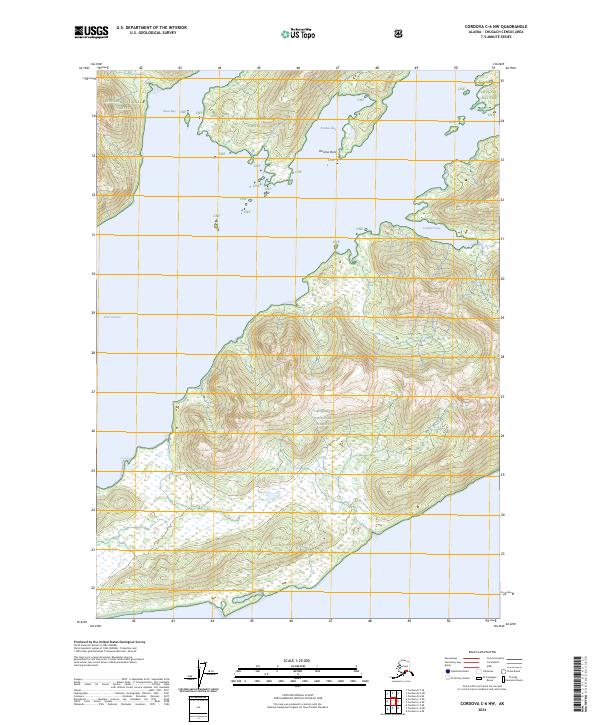 Cordova C-6 NW, AK — USGS 7.5-minute topo (2024)