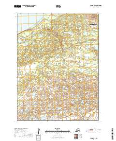 Iliamna B-7 SE, AK — USGS 7.5-minute topo (2019)