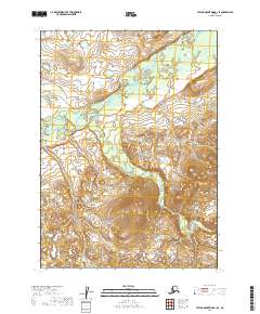 Taylor Mountains B-1 SE, AK — USGS 7.5-minute topo (2019)