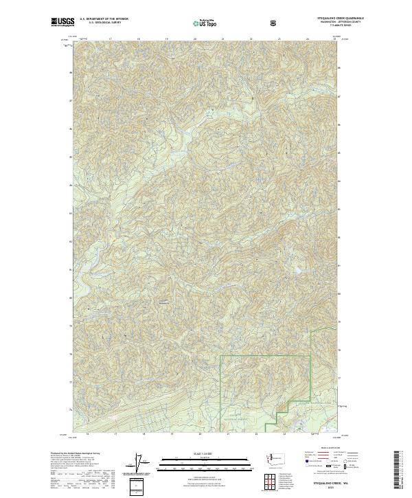 Stequaleho Creek, WA — USGS 7.5-minute topo (2023)